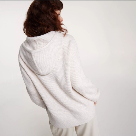 Calia Sweater Hoodie Knit Size XL Womens Oversized Soft Cozy Winter Athleisure - Picture 13 of 13